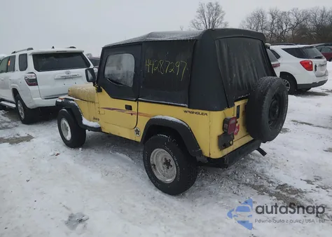 1992 Jeep Wrangler / Yj S z USA, uszkodzony, nr VIN 2J4FY19PXNJ537196